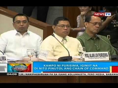 BP: Kampo ni Dir. Gen. Purisima, iginiit na 'di nito pinutol ang PNP chain of command