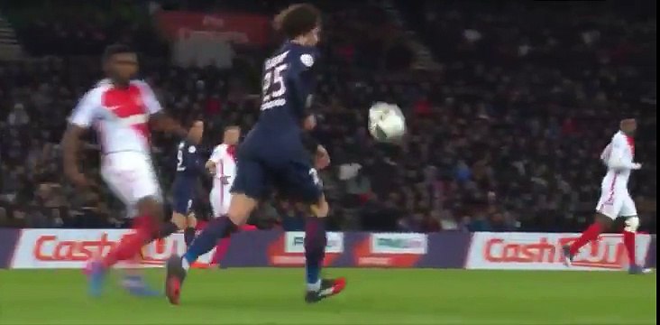 Double grand pont de Thomas Meunier - PSG VS Monaco