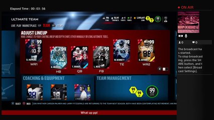 99 overall We got GT DEZ/Boss Woodson-MUTMillionaire (49)