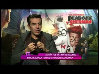 Adrián Uribe fue víctima de Bullying en la escuela