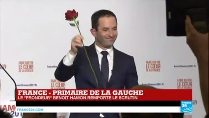 FRANCE - Benoit Hamon est le candidat de la gauche à la Présidentielle 2017