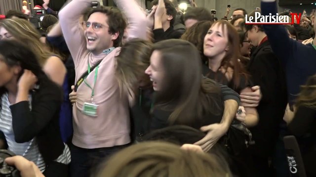 Primaire de gauche : le camp Hamon bascule dans la liesse