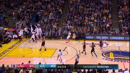 A 2 SEGUNDOS DO FIM STEPHEN CURRY FEZ... ISTO