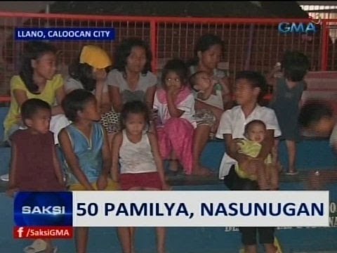 Saksi: 50 pamilya, nasunugan sa Caloocan