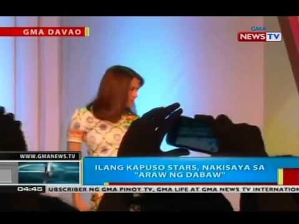 BP: DongYan at Regine Velasquez, nakisaya sa 'Araw ng Dabaw'
