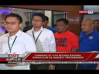 Ilang gamit sa paggawa ng improvised explosive device, nakumpiska mula sa inupahang bahay ni Tambako