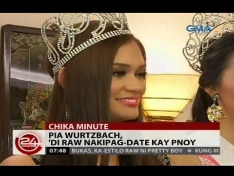 24 Oras: Pia Wurtzbach, hindi raw nakipag-date kay PNoy