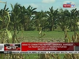 Senate Committee Report: Amerika, sangkot sa pagpaplano at pagpapatupad ng Oplan Exodus