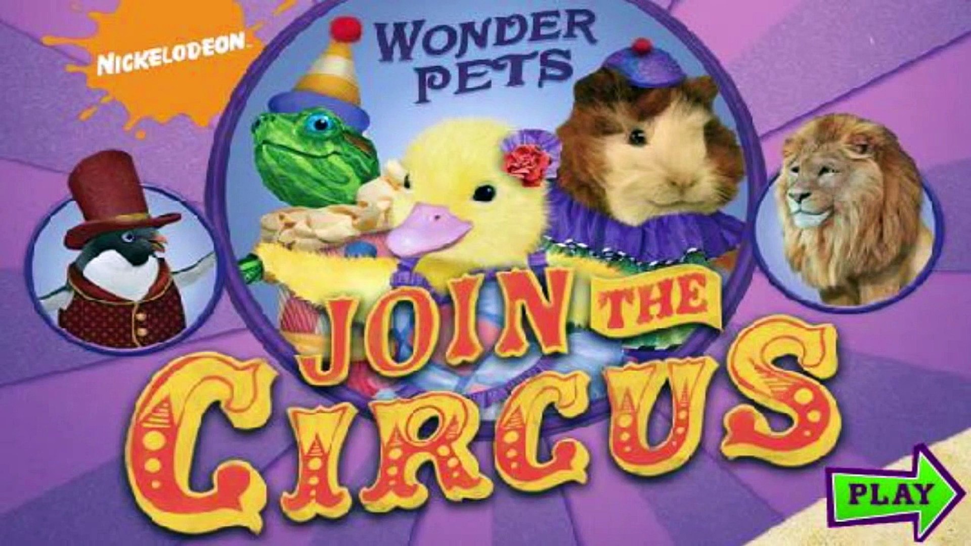 ⁣Wonder Pets Games - Wonder Pets Save The Circus