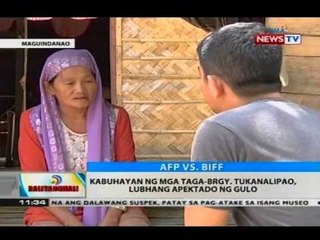 Abot sa 100,000 residente, apektado ng patuloy na opensiba laban sa BIFF