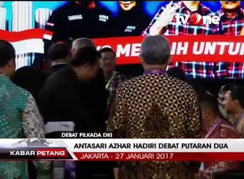 Antasari Mencuri Perhatian Pengunjung Debat Pilkada DKI