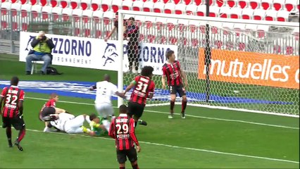 J22 OGC Nice - EA Guingamp (3-1) - Résumé - (OGCN - EAG)   2016-17