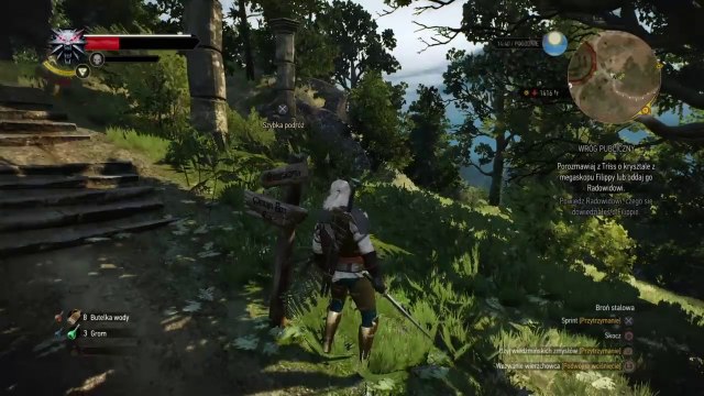 Wiedźmin 3 Dziki Gon (40) Nabiał i Ciemne Siły