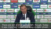 Serie A title race still wide open - Allegri