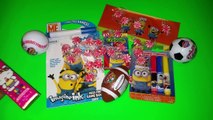 Back to school Minions Accessories / Hello Kitty Candy Bar / Balls filled with Gum Surprises