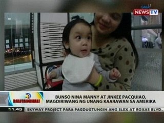 Bunso nina Manny at Jinkee Pacquiao, magdiriwang ng unang kaarawan sa Amerika