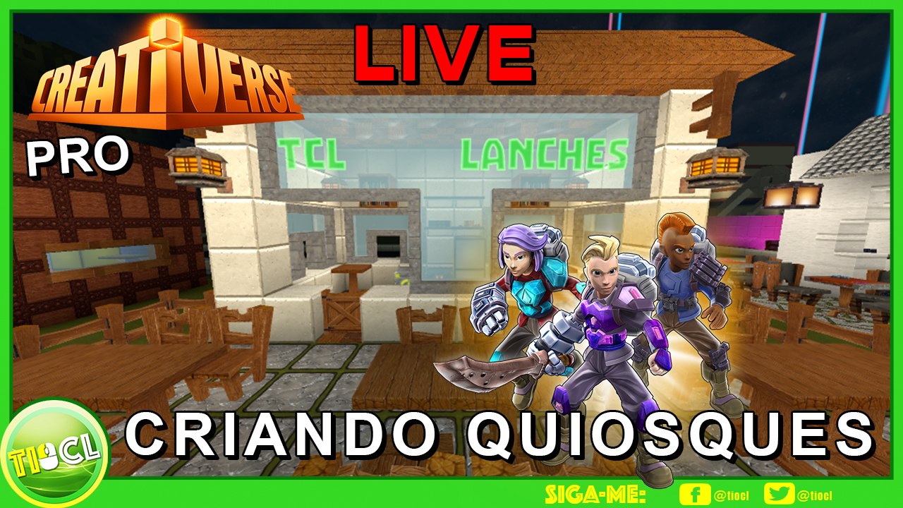 CREATIVERSE - LIVE - CRIANDO QUIOSQUES