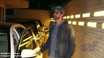 Hrithik Roshan and Sussanne Khan Hugs Each Other at Special Diner Party in Mumbai