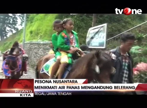 Pemandian Air Panas di Lereng Gunung Slamet