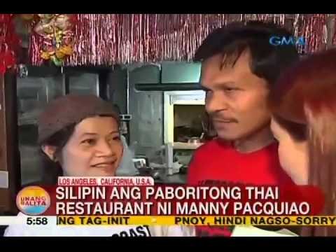 UB: Silipin ang paboritong Thai restaurant ni Manny Pacquiao
