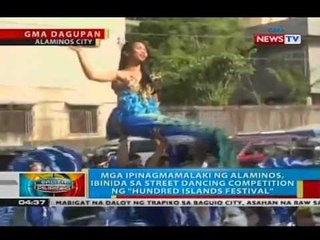Mga ipinagmamalaki ng Alaminos, ibinida sa street dancing competition ng Hundred Islands Festival