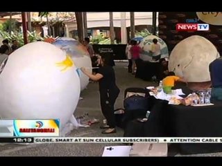 BT: Giant Easter eggs, pipintahan ng mga temang fairytale