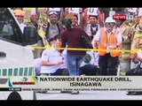 BT: Nationwide earthquake drill, isinagawa