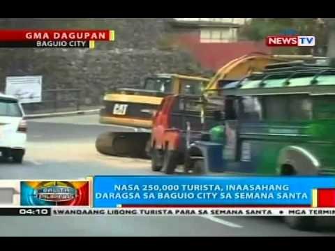 Nasa 250,000 turista, inaasahang daragsa sa Baguio City sa Semana Santa