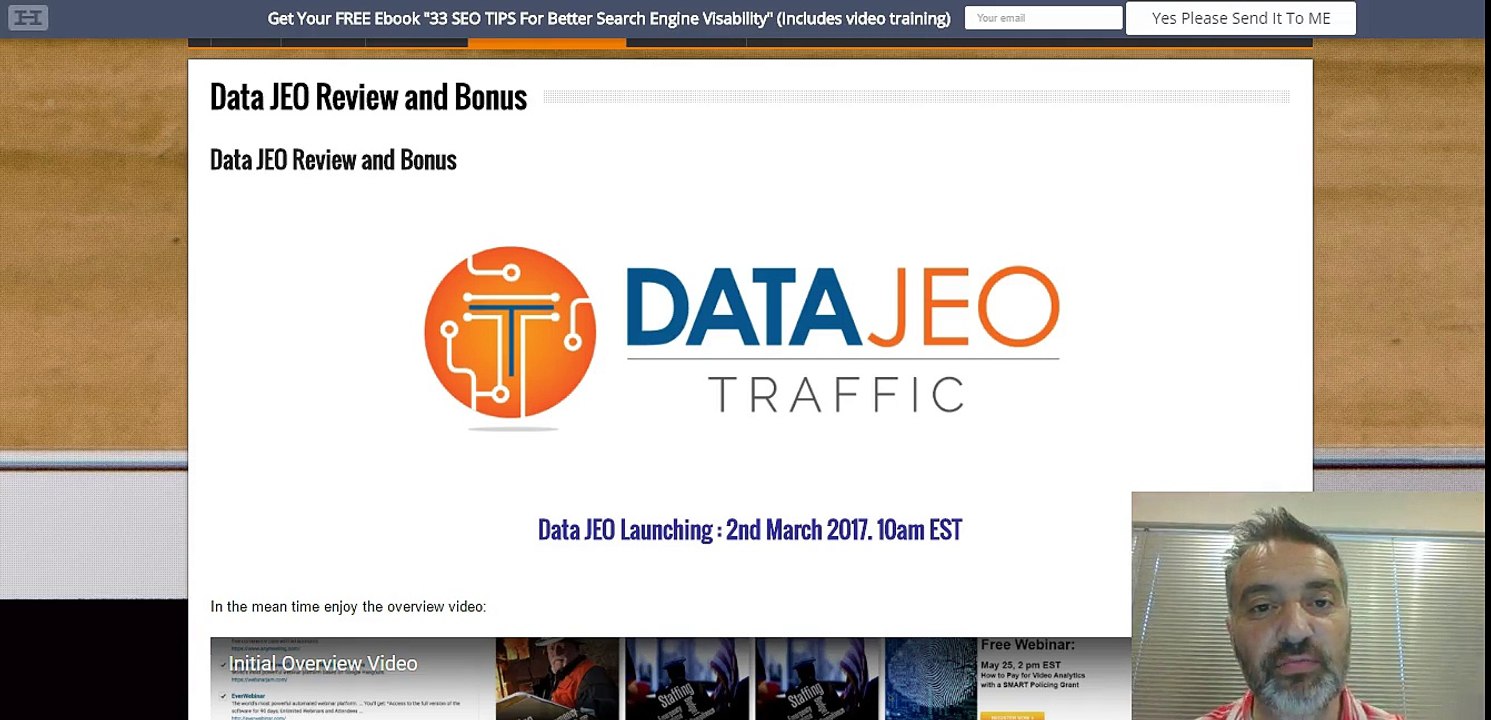 Data JEO Prelaunch and Preview Video
