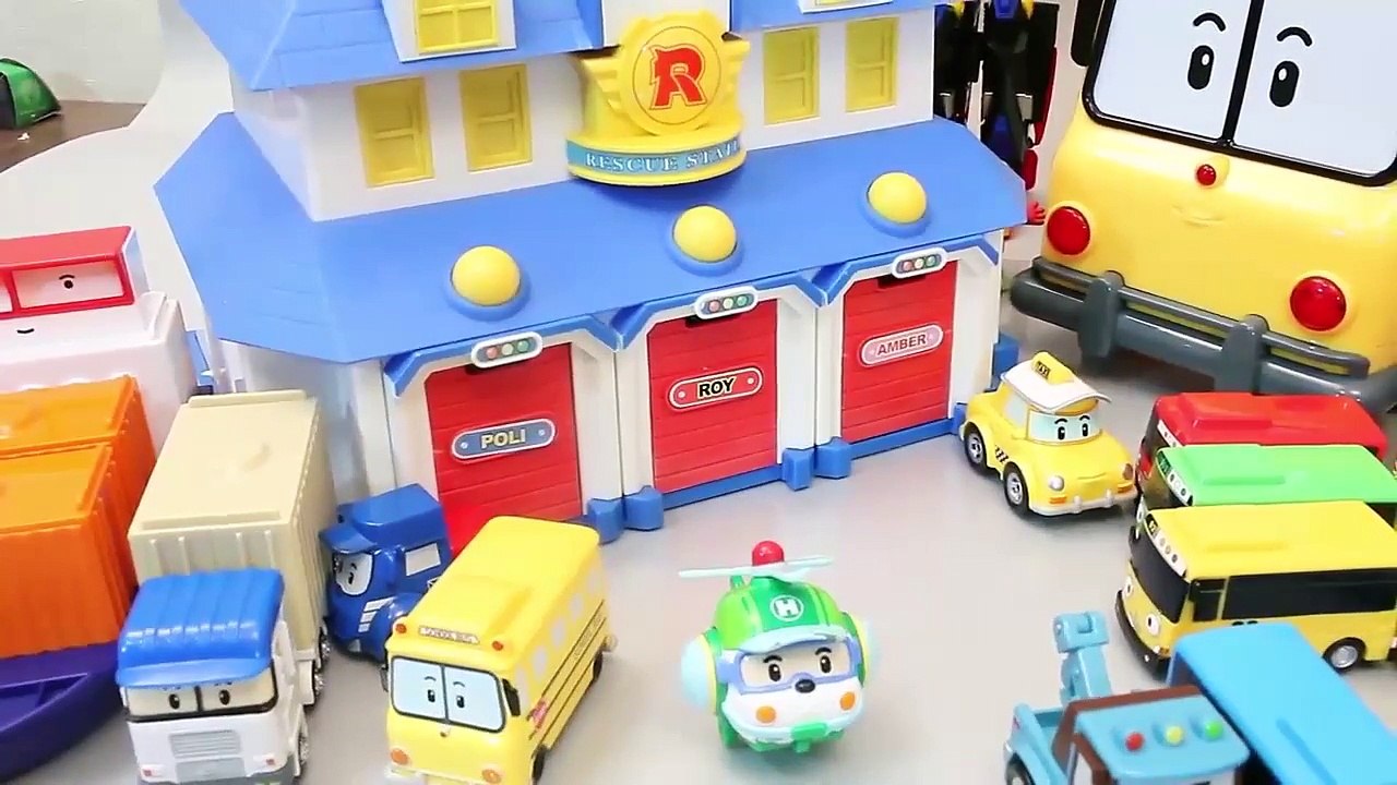 Tayo the Little Bus C타요 세차장 장난감 Tayo The Little Bus Car Wash Toys xe Ô tô đồ chơi