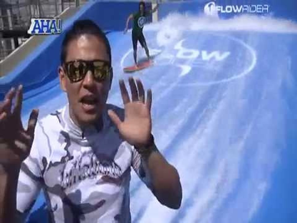 Learning the basics of surfing sans the beach | AHA!