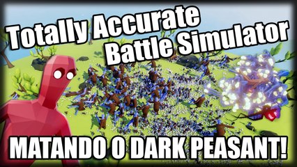 Desafios Totally Accurate Battle Simulator - MATANDO O DARK