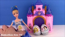 Cinderellas Disney Princess Surprise Chocolate Eggs! Toys and Chocolate Surprises!