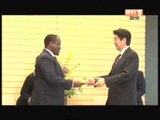 Le Président de l'assemblée nationale Guillaume Soro a été reçu par le premier ministre japonnais