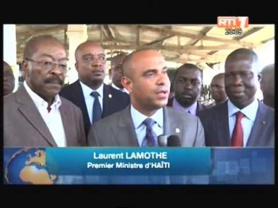 Le Premier ministre Haïtien Salvador Lamothe a visité la ville historique de Grand-Bassam