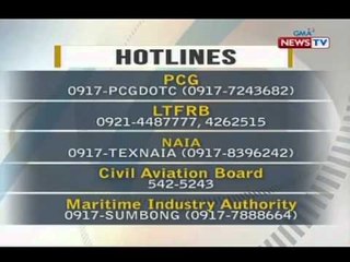 BT: Emergency hotlines