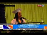NTG: 19-anyos na kasambahay sa Kidapawan, nagtapos ng High School bilang Valedictorian