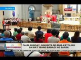 BT: Palm Sunday, ginunita ng mga katoliko sa iba't ibang bahagi ng bansa