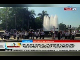 BT: Kalbaryo ng maralita, idinaos para ipakita ang umano'y pagdurusa ng mga mahihirap