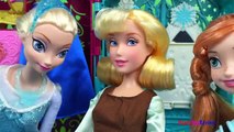 Cinderella Deluxe Singing Doll PlaySet Disney Princess Dressup with Elsa and Anna from Frozen