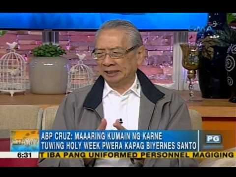 Pinoy-style observance of Holy Week discussed | Unang Hirit