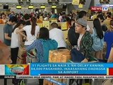BP: 11 flights sa NAIA-3, na-delay; 54,000 pasahero, inaasahang dadagsa sa airport