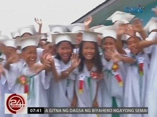 Mga estudyante ng Kinablangan Elem. School, nagpasalamat sa handog na kapuso classrooms