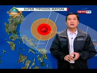 BT: Malakas na ulang dala ng bagyong papangalanang 'Chedeng,' mararamdaman sa Sabado