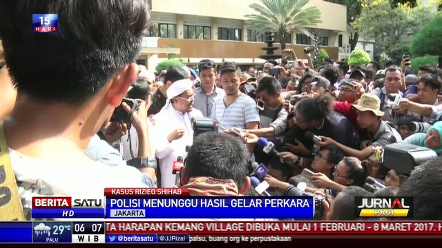 Polda Jabar Gelar Perkara Tentukan Nasib Rizieq Shihab