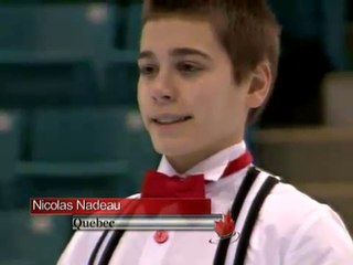 2012 Nicolas Nadeau Novice CFSC SP