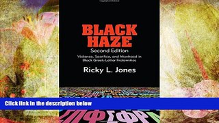 Read Online Black Haze, Second Edition: Violence, Sacrifice, and Manhood in Black Greek-Letter