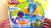Play-Doh Monsters University Scare Chair Barber Shop Hair Pixar Monsters inc