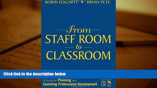 PDF  From Staff Room to Classroom: A Guide for Planning and Coaching Professional Development For