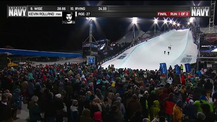 grosse chute de Kevin Rolland aux X Games 2017